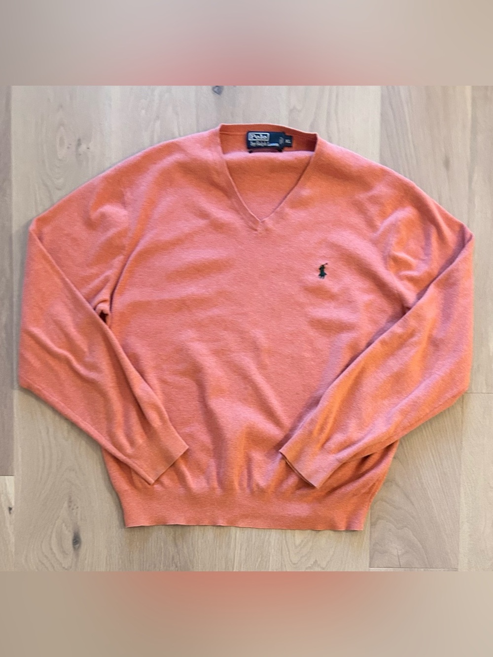 Polo Ralph Lauren 100% Pima Cotton V-Neck Sweater